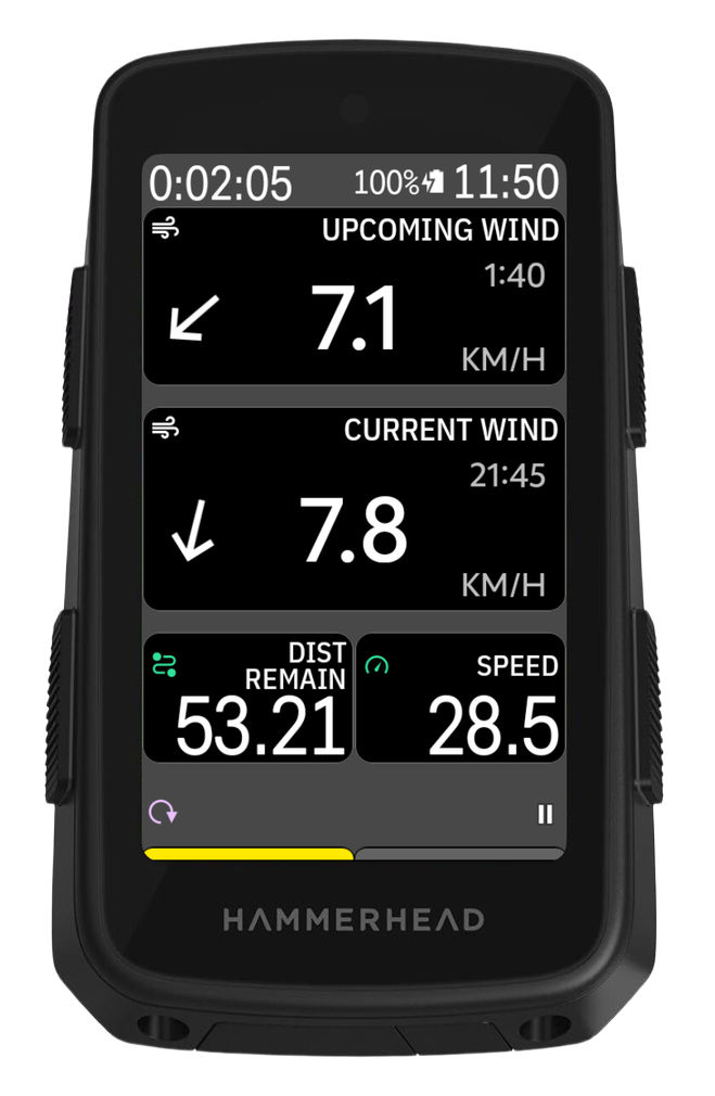 Epic Ride Weather on Hammerhead Karoo